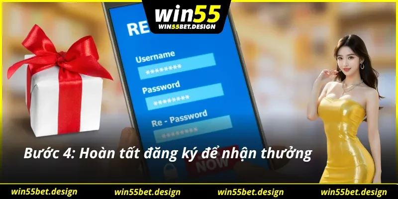 Chỉ cần thực hiện 4 bước đơn giản là có thể nhận ưu đãi