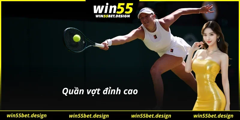 Cá cược quần vợt SBOBET Win55 chất lượng 